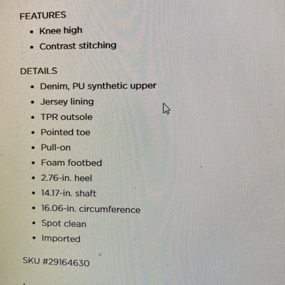 🌞Summer Smash Blast🌞 SO Briely Women’s Tall Western Boots New In Box-Size 9.5 - Picture 8 of 9